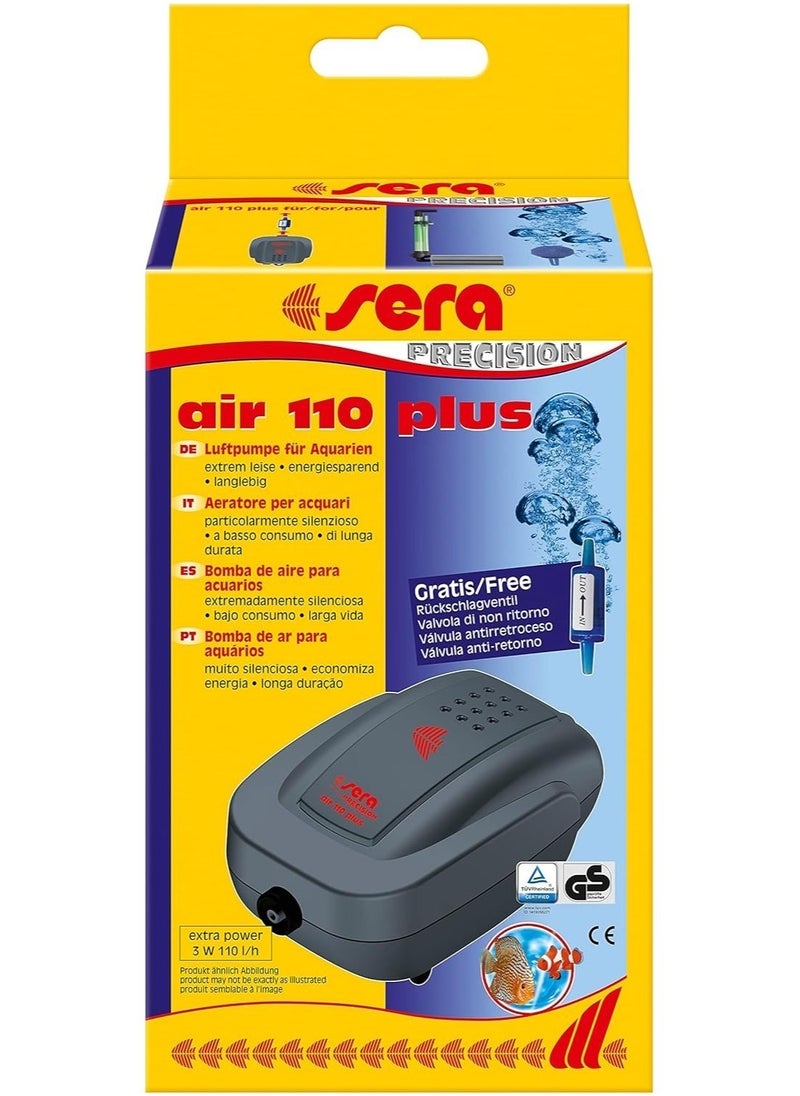 Sera - Air 110 Plus 08812 Aquarium Air Pump 110 Lh At 3 W Extremely Light - Image 1