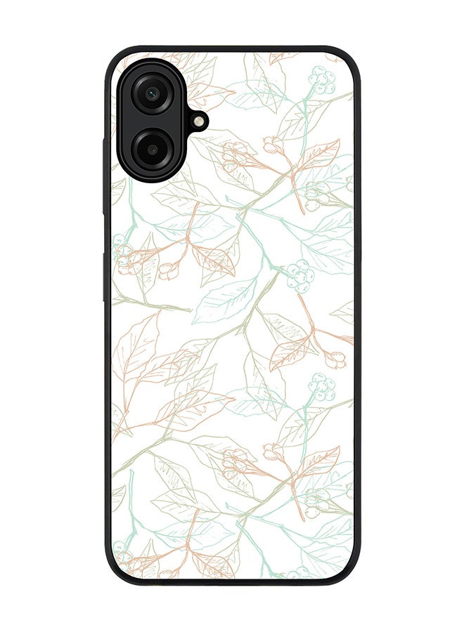 Stylizedd For Samsung Galaxy A07 4G / M17e / F70e Case,Slim fit Camera Protection, Shockproof Thin Phone cover  - Delicate Sprigs - Image 1