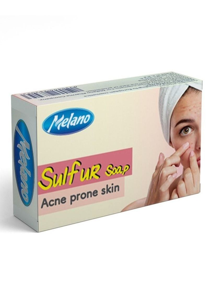 MELANO - Melano Sulfur Soap For Acne Prone Skin - Image 1