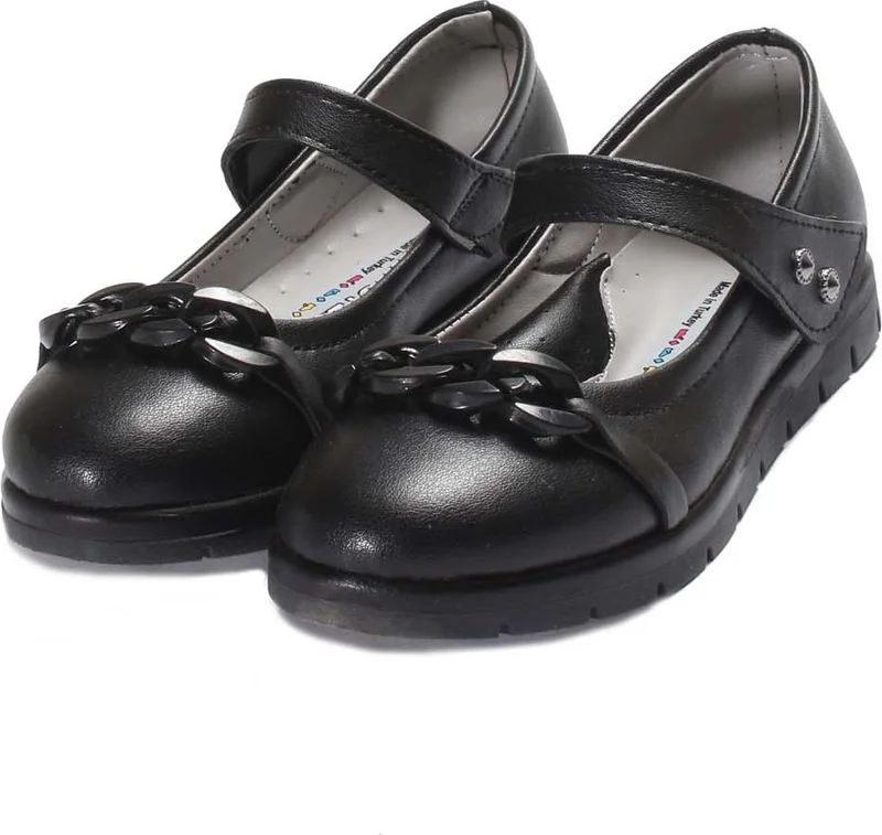 Fast Step Girls' Comfortable Daily Lightweight Summer Children's Velcro School Shoes 837XCA444