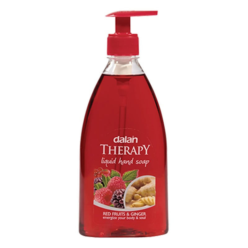 Dalan Therapy Liquid Soap Combo Red Fruits Ginger 400 ml Plus Silk Protein Shea Butter 400 ml - Image 2