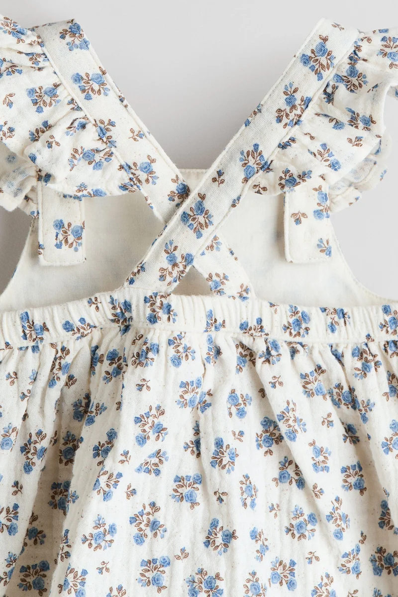 H&M  Printed cotton muslin dress for Women | Best Price UAE