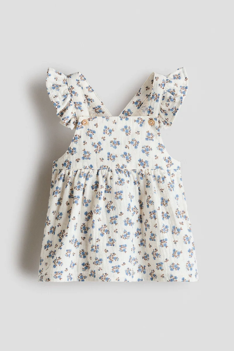 H&M  Printed cotton muslin dress for Women | Best Price UAE