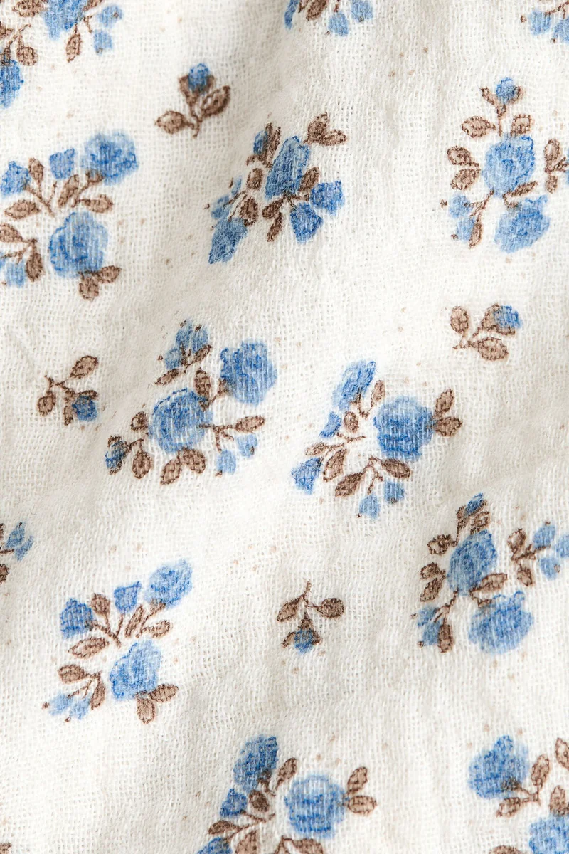 H&M  Printed cotton muslin dress for Women | Best Price UAE