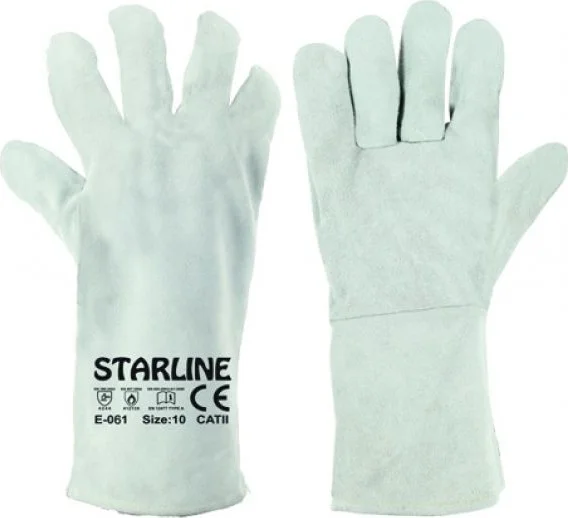 Starline Welder Glove Splitting Leather 35 cm Long Type