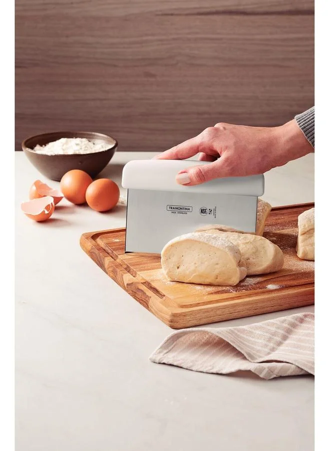 ترامونتينا مكشطة سطح بشفرة ستانلس ستيل ومقبض بولي بروبلين