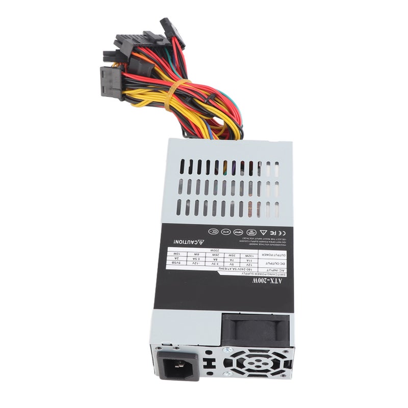 200W Power Supply Sturdy Metal Fast Cooling Widely Compatible Desktop Power Supply for Win System 180‑264V - Image 3
