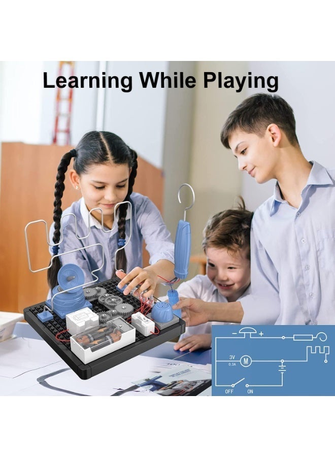 مجموعة ألعاب علمية تعليمية للأطفال من عمر 8 سنوات فما فوق، ألعاب STEM، ألعاب السبب والنتيجة، ألعاب هندسية، ألعاب بناء، ألعاب بناء، مجموعة استكشاف تعليمية، هدية عيد ميلاد للأولاد والبنات من عمر 8 إلى 12 سنة - Image 5