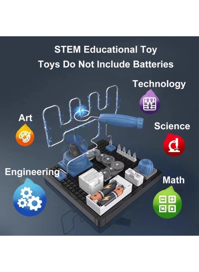 مجموعة ألعاب علمية تعليمية للأطفال من عمر 8 سنوات فما فوق، ألعاب STEM، ألعاب السبب والنتيجة، ألعاب هندسية، ألعاب بناء، ألعاب بناء، مجموعة استكشاف تعليمية، هدية عيد ميلاد للأولاد والبنات من عمر 8 إلى 12 سنة - Image 4
