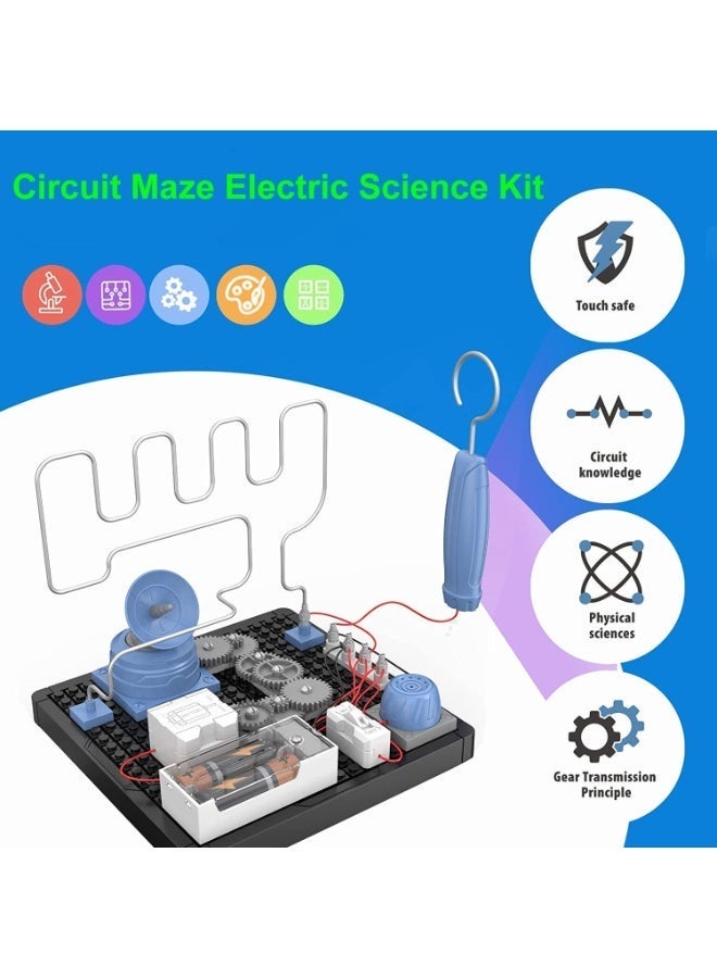 مجموعة ألعاب علمية تعليمية للأطفال من عمر 8 سنوات فما فوق، ألعاب STEM، ألعاب السبب والنتيجة، ألعاب هندسية، ألعاب بناء، ألعاب بناء، مجموعة استكشاف تعليمية، هدية عيد ميلاد للأولاد والبنات من عمر 8 إلى 12 سنة - Image 2