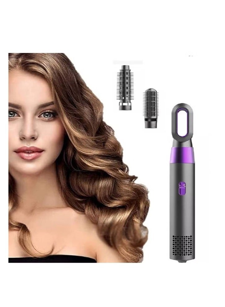 ACLIX 3 in 1 Hair Blower Dryer With Brush Comb Straightener Original Set Blower Brush Hair Dryer Comb Straightener, Strong Hot and Cold Air. - Image 2