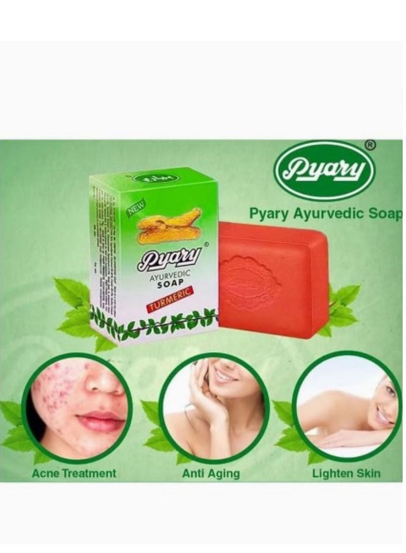 Pyary 2-Pack Ayurvedic Turmeric Soap - Image 3