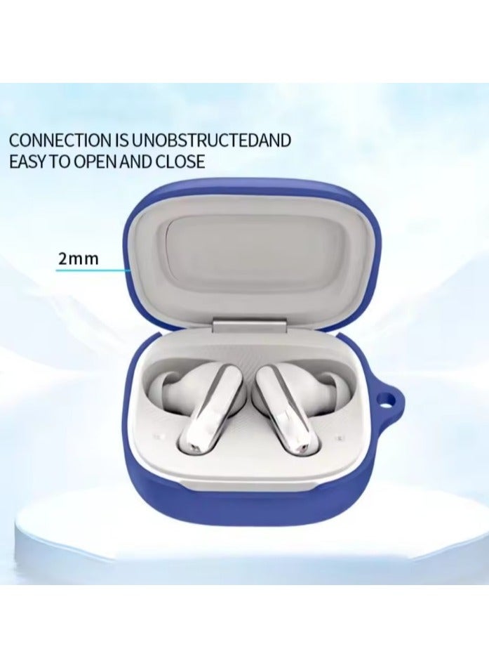 Silicone Protective Case for JBL Live Beam 3 with Keychain Cover (blue) - Image 2