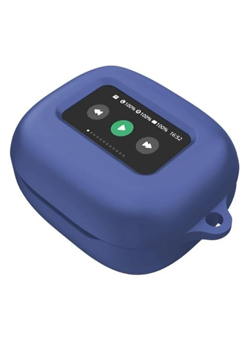 Silicone Protective Case for JBL Live Beam 3 with Keychain Cover (blue) - Image 5