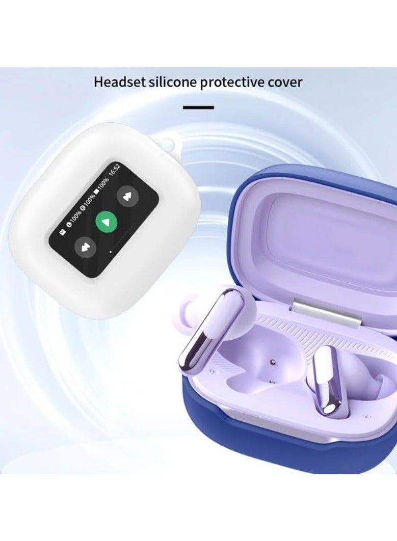 Silicone Protective Case for JBL Live Beam 3 with Keychain Cover (blue) - Image 4