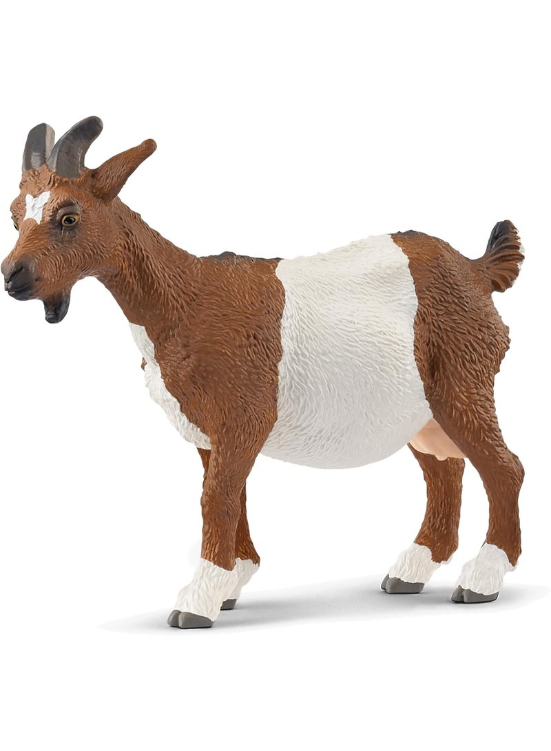 Schleich شلايش 14887 ماعز، من 3 سنوات، شخصية لعبة عالم المزرعة، 8 × 8 × 7 سم - Image 1