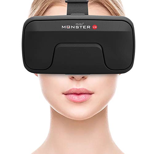 Irusu Monster VR Headset - Virtual Reality Headset with inbuilt Touch Button for Mobiles for VR Gaming | Learning | Virtual Experience. - Image 1