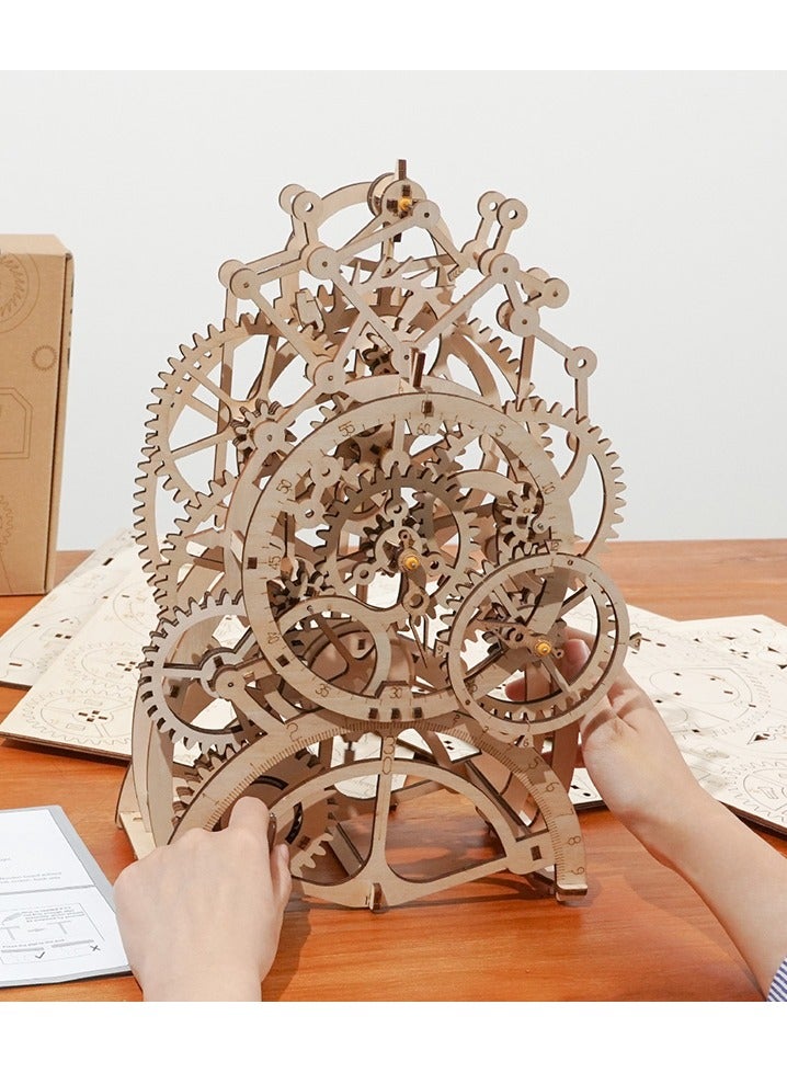 ROKR 3D Wooden Pendulum Clock - Image 1