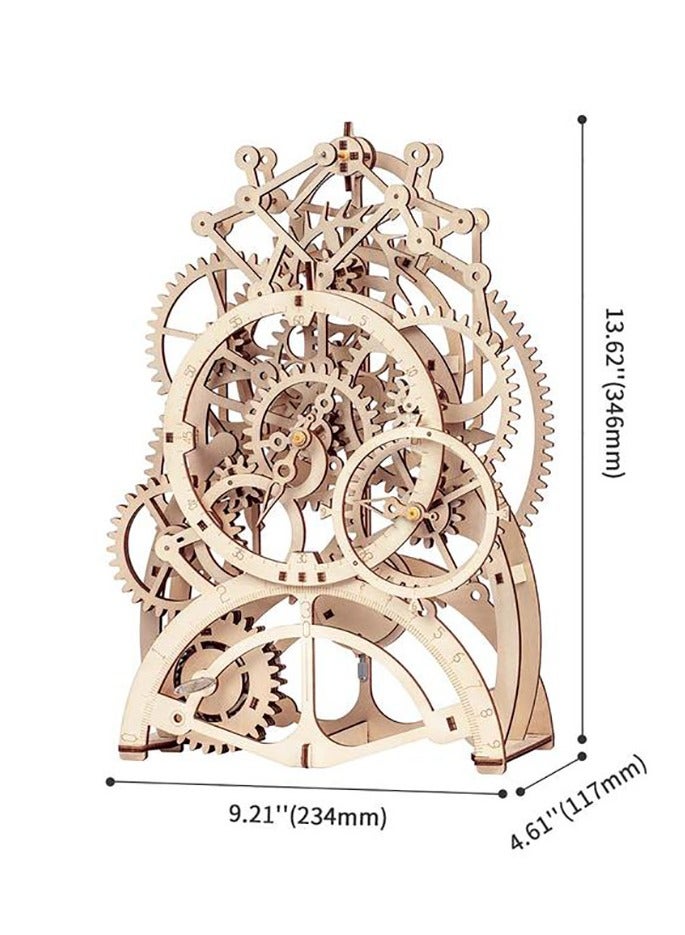 ROKR 3D Wooden Pendulum Clock - Image 3