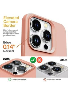 Houmt iPhone 16 Pro Case Cover Soft Liquid Silicone Case Full Body Protective iPhone 16 pro Cover Shockproof Slim Anti-Scratch Shockproof Protective Cover  - Image 2