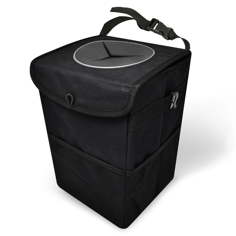EcoNour EcoNour Car Trash Can with Lid Hanging Garbage Can Waterproof Car Trash Bag for SUVs Trucks and Sedans Trash Bin for Women Truck Essentials for Men 