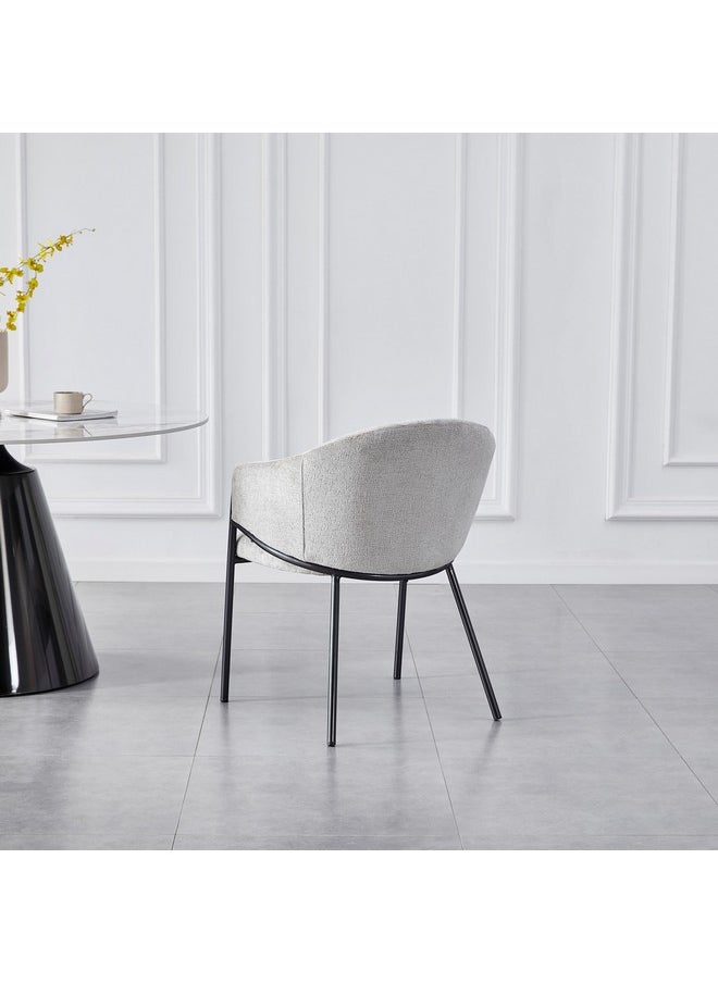 Home Box Cullen Grace Fabric Dining Chair 81.5 x 60 x 67 cm  - Image 3