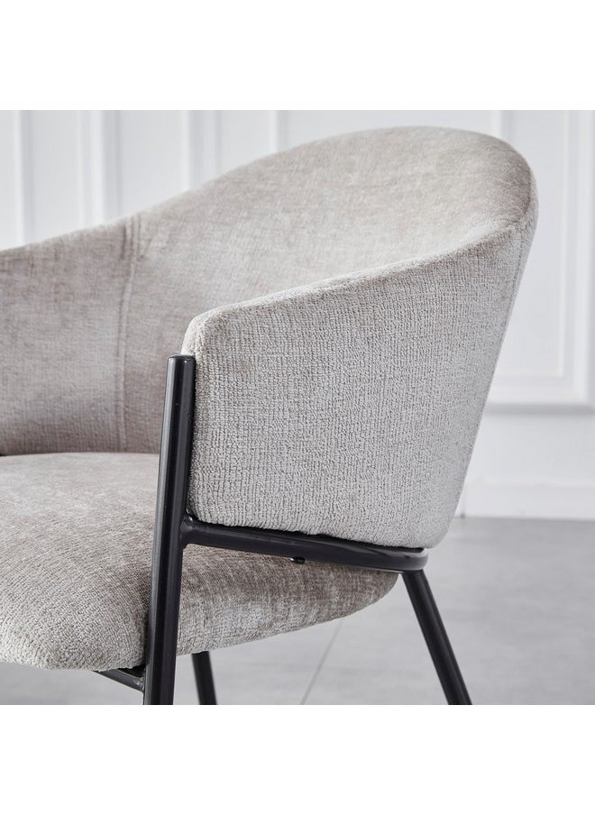Home Box Cullen Grace Fabric Dining Chair 81.5 x 60 x 67 cm  - Image 5