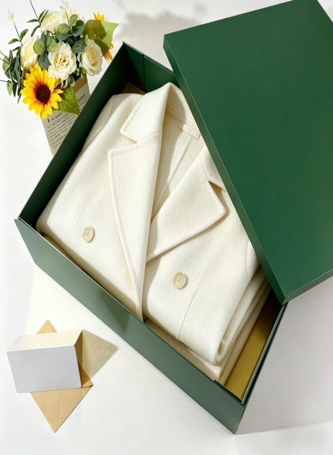 UoeRing Green Extra Large Gift Box 1Pcs 22x17x9 inch,luxury Gift Box with Lid for Presents Birthday Christmas Valentine's Day (Includes Pull Bows,Card,Envelope,Filler - Image 4