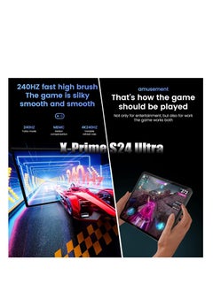 X - Prime X-Prime S25 Ultra 10.1" Android 15 Tablet with Keyboard & Mouse | 12GB RAM 512GB ROM | 5G + WiFi | HD+ AMOLED Display 3000x1440 | Dual SIM | Dual Camera | Google Meet & Zoom (Grey)  - Image 5