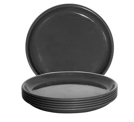 Coolkart Full Size Dinner Plates Dinnerware Serving Plate Thali Plates for Dinner Microwave Safe Oven Safe - Image 1