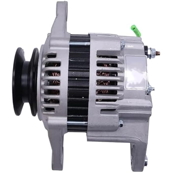 YIHETOP 12V Alternator 8972283181 8972012810 LR150-714 Compatible for Isuzu Engine 4JB1 4JG1 4JG2 4LE1 4LE2 Doosan Daewoo Excavator SOLAR 55 DH55 - Image 2