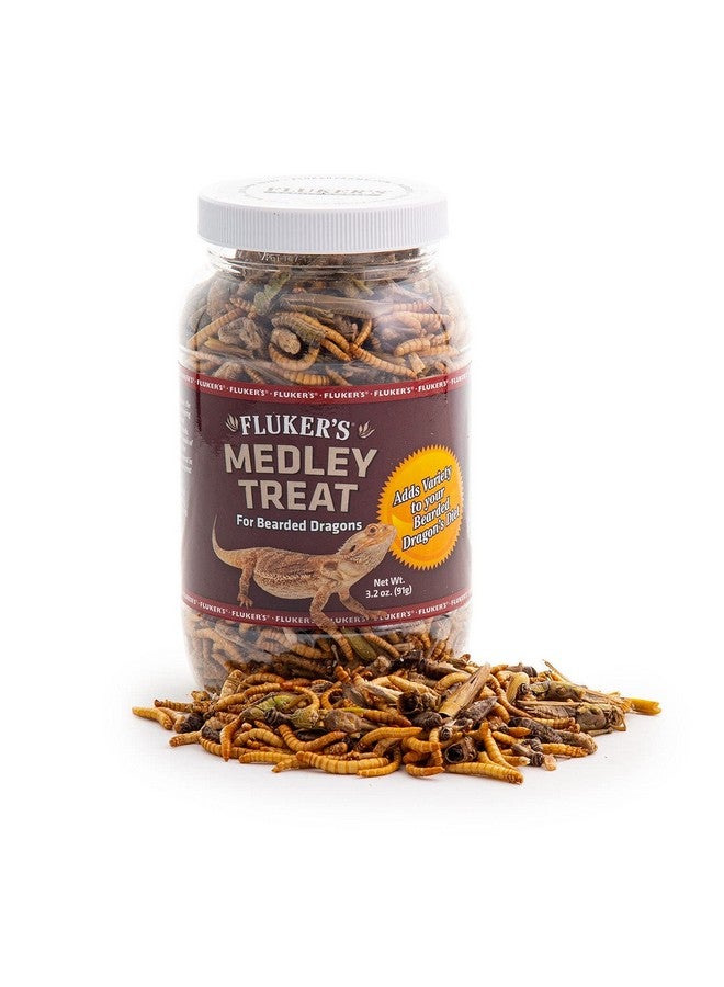 Fluker's Bearded Dragon Medley Treat Food, 3.2-Ounce (72023) - Image 1