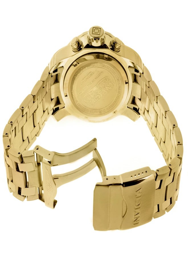 Invicta Mens Quartz Watch, Analog Display and Stainless Steel Strap 0072 - Image 4
