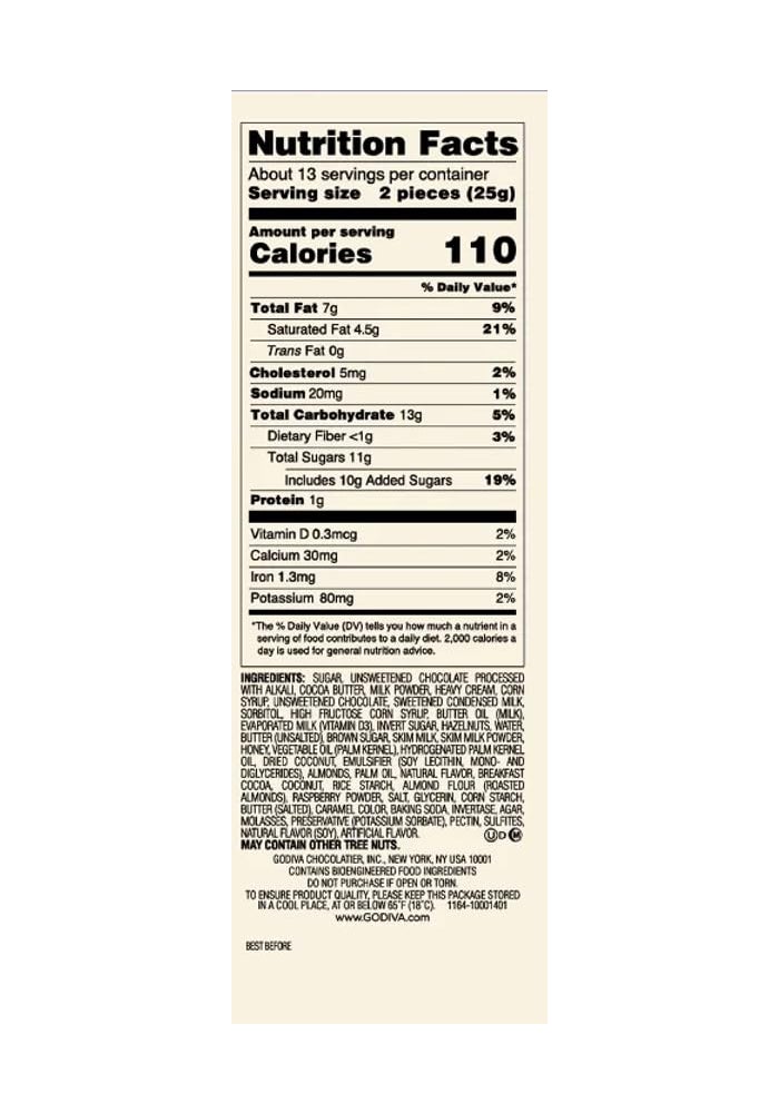 Godiva Belgium Goldmark Assorted Chocolate 10.9 OZ - Image 4