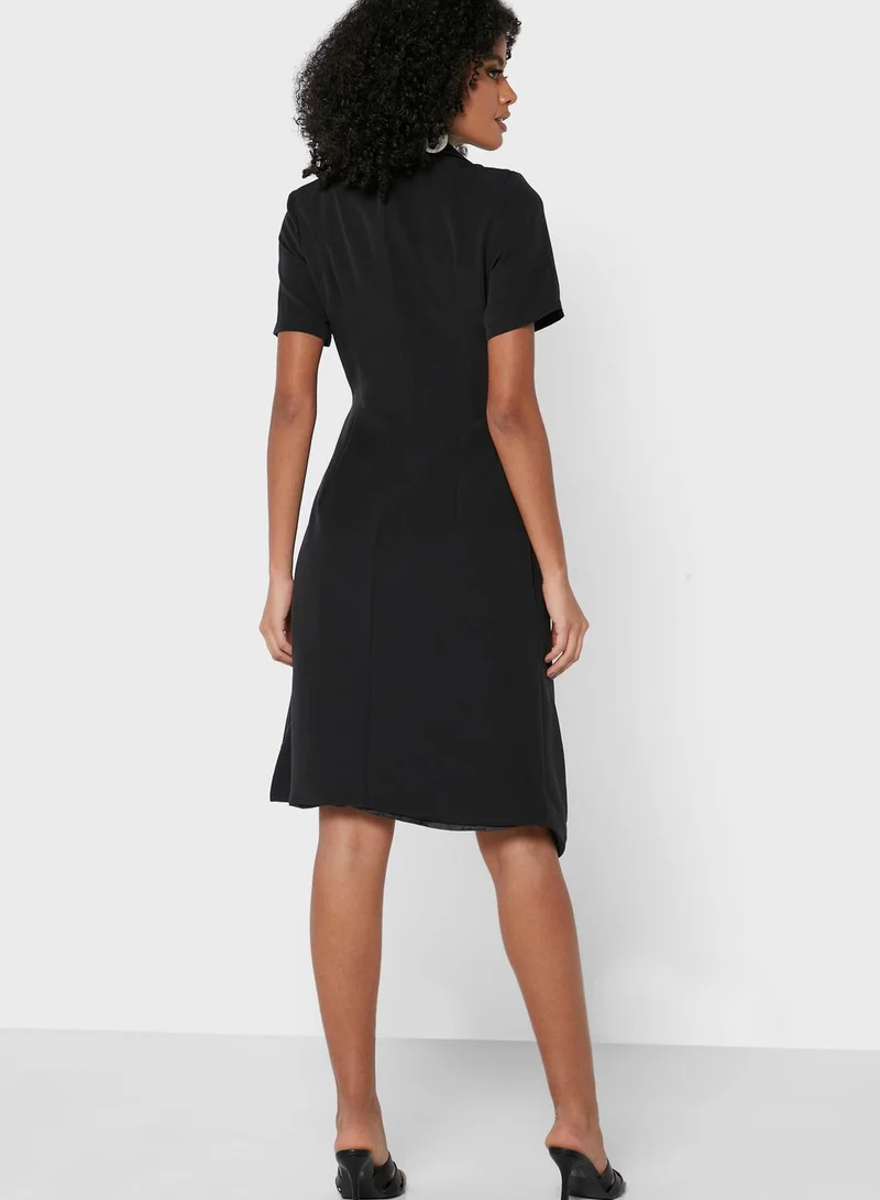 ELLA Asymmetrical Style Blazer Dress