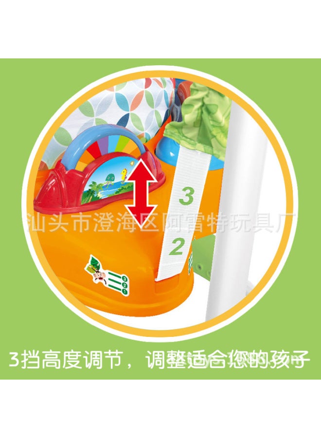alt Baby Jumping Chair Multifunctional Music Lighting Jumping Chair Children's Fitness Rack Seat Swing Chair Game Table - Image 4