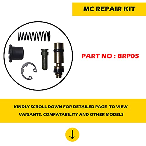 NIKAVI BRP05 Brake Master Cylinder Caliper Repair Kit Compatible for Bajaj Pulsar (Endurance Type model) - Image 2