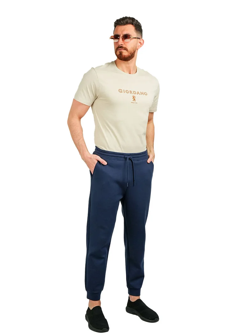 GIORDANO Men's G-Motion Slim Tapered Joggers - Comfortable & Stylish