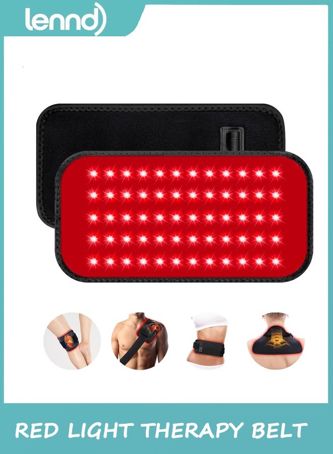 LENND Red Light Therapy Belt, Infrared Light Therapy for Body, Wearable Wrap with Timer for Back Shoulder Waist Muscle Pain Relief, Improve Joint Inflammation, Red Light Therapy for Body ﻿ - Image 1