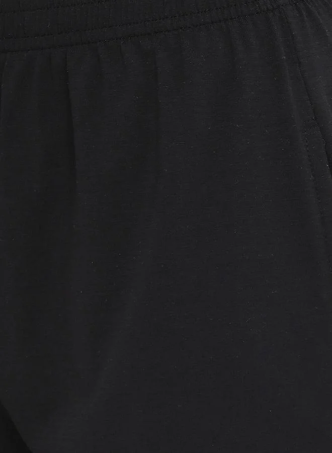 Clovia  Black Solid Cotton Boxer Shorts for Women | Best Price UAE