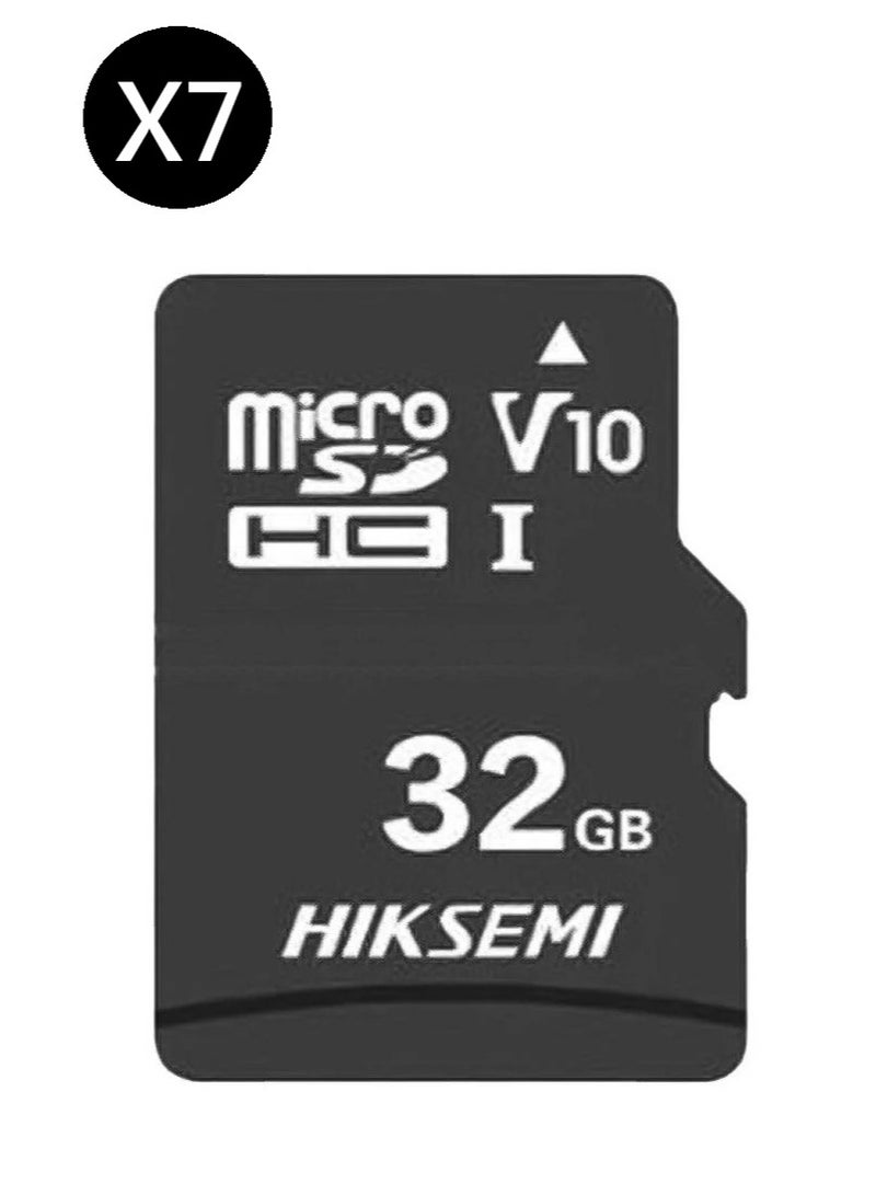 HIKSEMI Bundle Of 7 Micro Sd Card NEO ADAPTER  HS-TF-c1-32GB