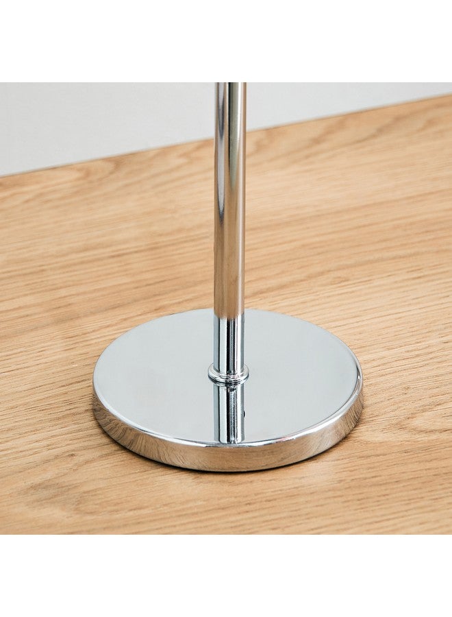 Home Box Marbella Metal Table Lamp with Velvet Shade 31.5 cm  - Image 4