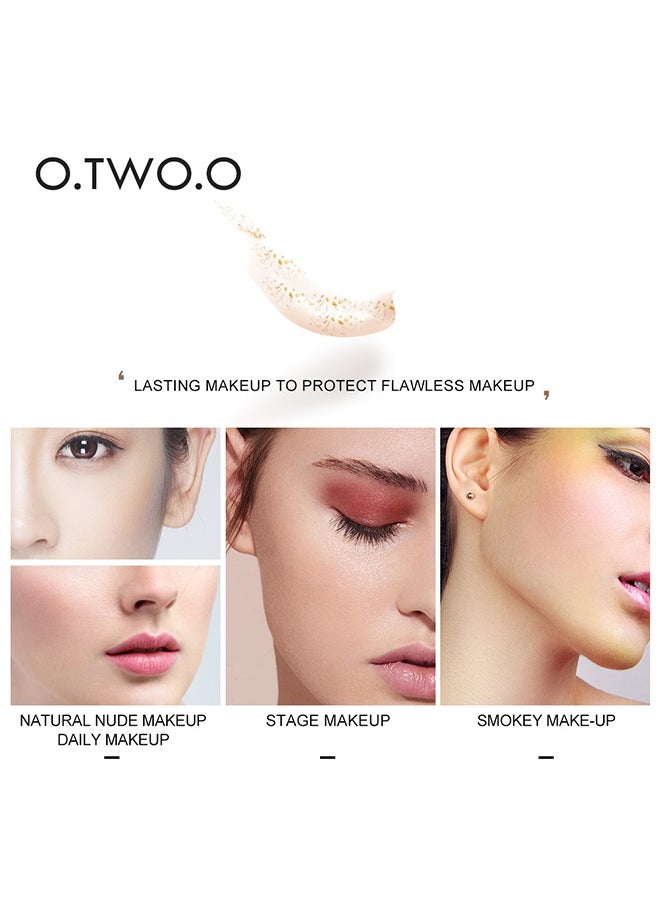 O.TWO.O Hydrating Face Primer Pore Minimizing，Face Makeup Primer, Big Pores Minimizer Perfect Cover, No Pore Eraser Filler, Smooth Fine Lines Wrikles, Gold Foil Infused Base Blur Primer, Long Lasting Women Makeup 20ml  - Image 4