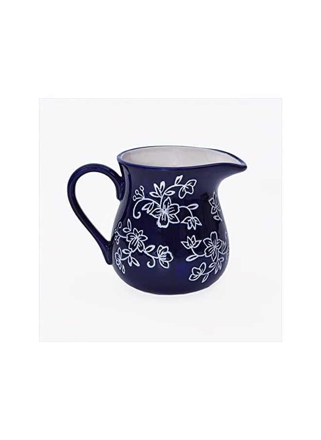 Temp-tations - Floral Lace Bakeware Set,7 Piece Completer Set- Blue - Image 1