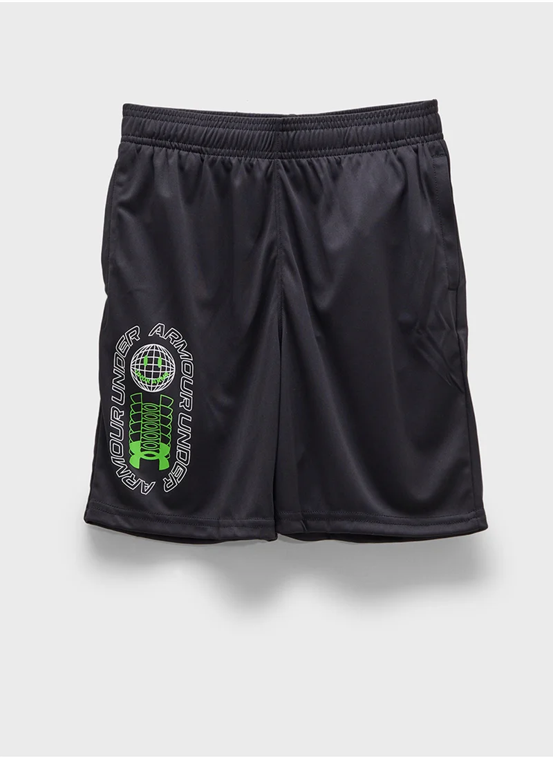 UNDER ARMOUR Youth Tech Summer Shorts