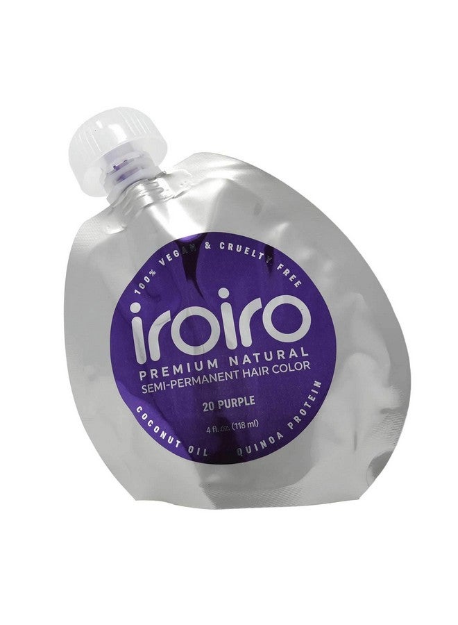 Iroiro 20 لون شعر بنفسجي طبيعي شبه دائم متميز - Image 2