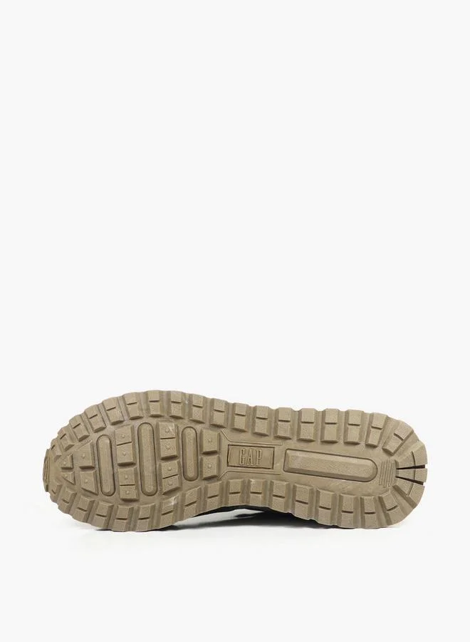 Gap OLIVE Men Osaka Lace-Up Sneakers for Men | Best Price UAE