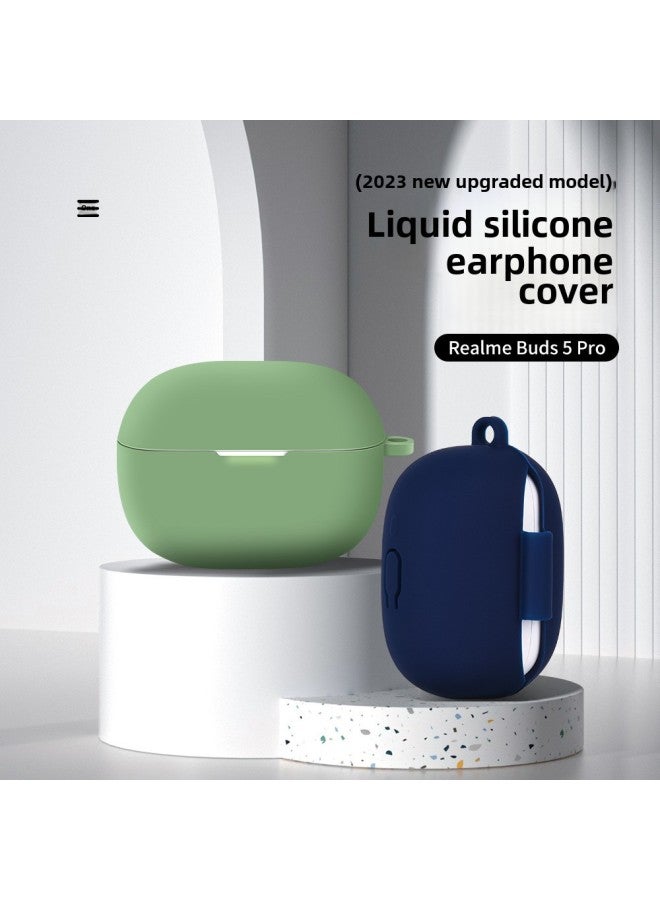 For Xiaomi Buds5pro Headset Protective Cover Xiaomi Bluetooth Earphone Case Charging Bin Dust-proof Silicone Protective Cover-Color:Black-Model:Xiaomi Buds 5 Pro [naked Case]  - Image 3