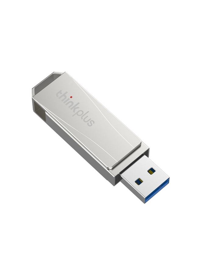 BURAQ - Lenovo Thinkplus USB 3.0 Rotating Flash Drive, Memory:16GB(Silver) - Image 1