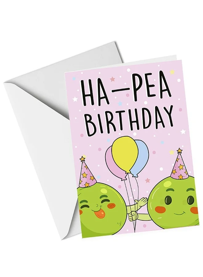 شير ذا لوف  بطاقة تهنئة عيد ميلاد HA-PEA - بطاقة UV